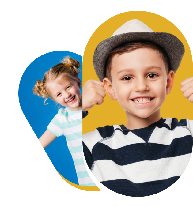 Two smiling children